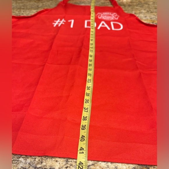 Father’s Day Gift Set Apron, Tie, and Socks Tie Is 100% Sillk - Picture 3 of 7
